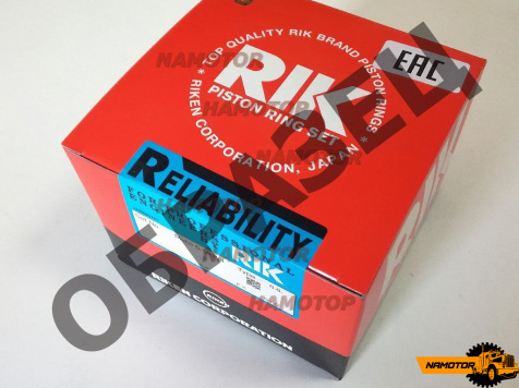 Кольца поршневые NISSAN TB42S, TB42E. 23121, 34087, 12033-03J00. 12033-03J10 "STD" RIK